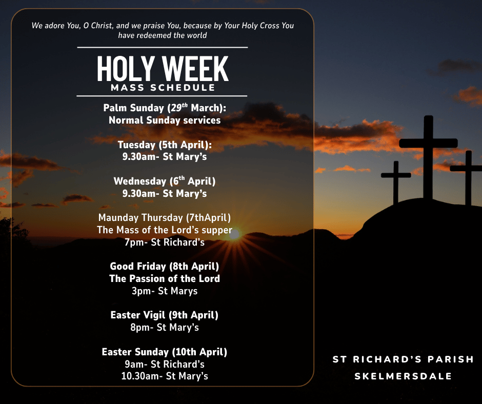Holy Week Mass Service