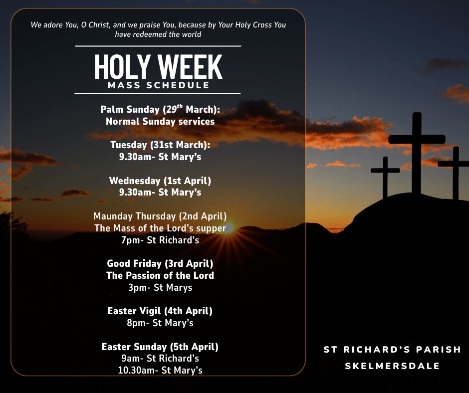 Holy Week Mass Service